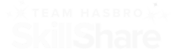Team Hasbro Skillshare Logo White