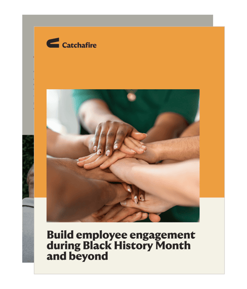 Cover of Black History Month report (Build employee engagement during Black History Month and beyond)