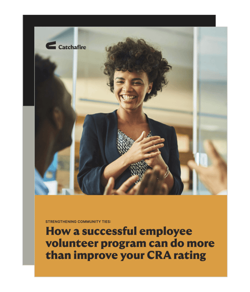 Cover of CRA downloadable PDF 'How a successful employee volunteer program can do more than improve your CRA rating'