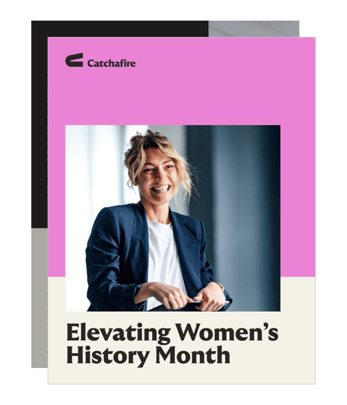 Cover of 'Elevating Women's History Month' toolkit