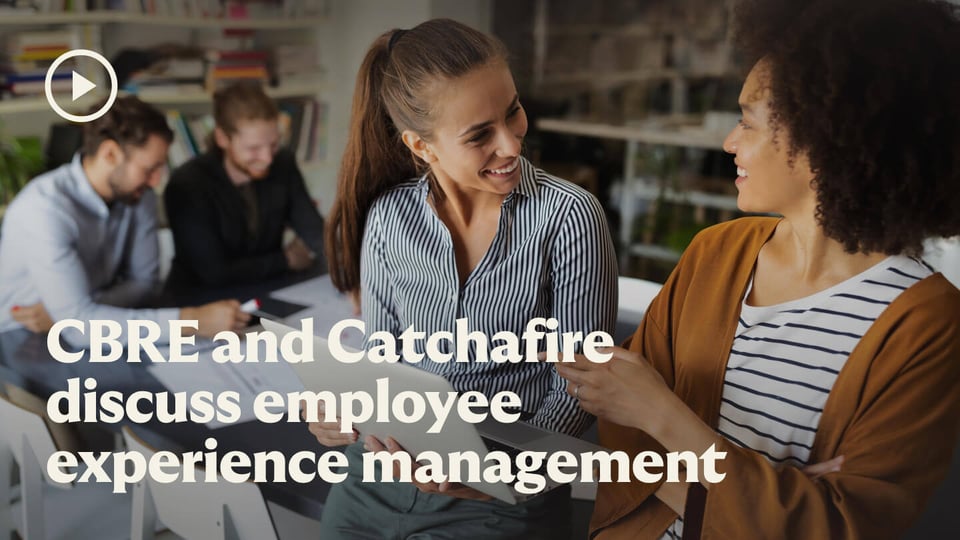 CBRE and Catchafire discuss employee experience management_video thumbnail