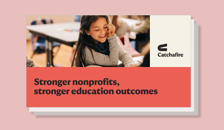 Stronger nonprofits, stronger education outcomes