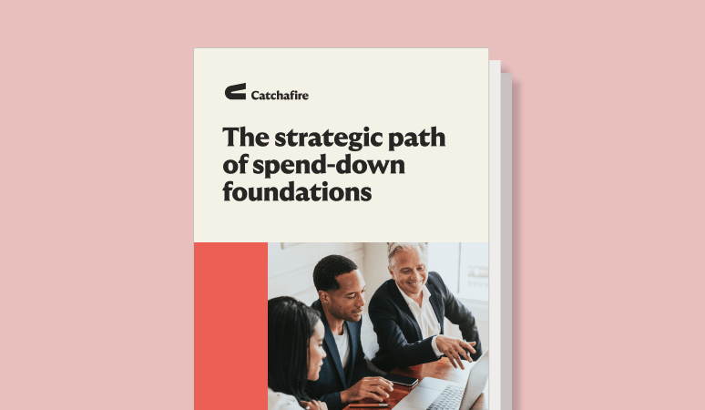 The strategic path of spend-down foundations