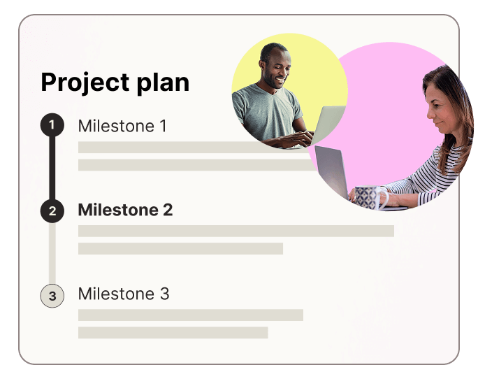 Step three - Align and get to work Step three - Align and get to work